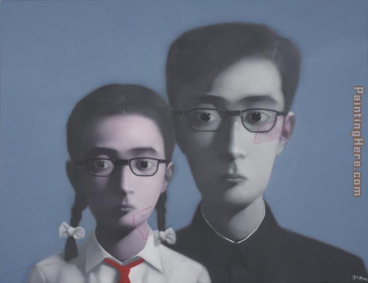 Bloodline painting - Zhang Xiaogang Bloodline art painting
